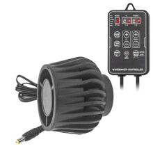 Fish Magnetic Aquarium Wave Maker Powerhead with Digital Led Display Controller Water Inverter Pump EU Plug