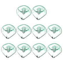 10Keys MOA 1U Keyboard Keycap PC Transparents Crystal Blank Keycaps 1.7MM for MX Switches Gaming Keyboard A