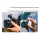 For  GO 3 / GO 3S Magnetic Mount Flexible 360  Joint Compact Camera Holder 4