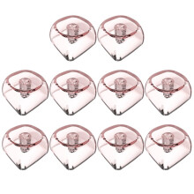 10Keys MOA 1U Keyboard Keycap PC Transparents Crystal Blank Keycaps 1.7MM for MX Switches Gaming Keyboard B