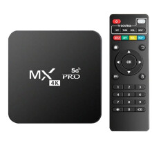 TV BOX Android 12.0 2.4G&5G Dual WIFI BT5.2 HD Media Player Quad Core Video Decoding Set Top Box 1+4G EU Plug