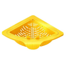Sink Corner Basket Silicone Auto Dump Kitchen Storage Rack Sink Drain Strainer Basket for Trash Food Waste Leftovers B