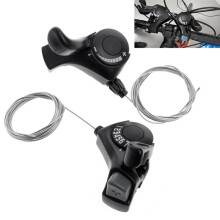 21 Speed Bike Shifter Brake Lever Set TX30-7 3x7 Thumb Shifter with Gear Indicator Bicycle Shifters