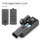 Flash Trigger and Receiver for  CTR-16 Special Battery Cover Accessories Replacement Parts 6
