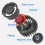 Fish Magnetic Aquarium Wave Maker Powerhead with Digital Led Display Controller Water Inverter Pump EU Plug 3