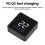 4-Wire Fan PWM Speed Controller Digital Display Remote Control Type-C 24V 12V 5V Controller PD QC Fast Charging 7