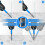 Diamond Drill Bits Set, 5pcs Tile Drill Bits for Ceramic Glass Porcelain Marble , with Versatile Drilling 5