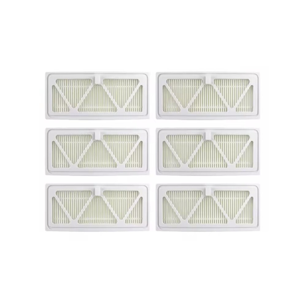 Tauoh 6Pcs For Romo P / Romo A / Romo S Spare Parts Interior Replacement Hepa Filters Home Accessories Vacuum Cleaner
