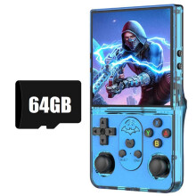 S600 Retro Handheld Game Console 4.0inch Screen 64G 10000+Games Portable Game Player Supports Multiple Simulators A