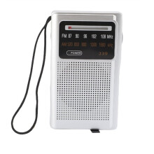 Tragbares AM-FM-Radio, Klare Klangqualität, Lange Akkulaufzeit, Radio für Reisen, Outdoor-Aktivitäten, Batteriebetriebenes Radio B