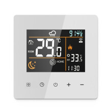 Tuya WiFi Thermostat 16A Electric Heating Temperature Controller for Home Alexa Home Automation White