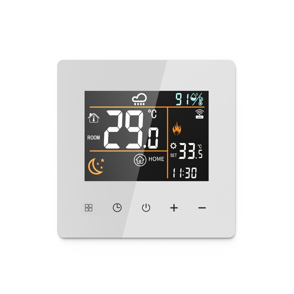 Tuya Wifi Thermostat 16A Electric Heating Temperature Controller For Home Alexa Home Automation White 6031119579105