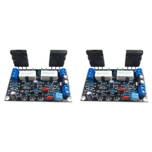 2X 100W 2SC5200+2SA1943 HIFI Mono Channel Audio Amplifier Board Dual DC35V Speaker Output for Home Theater DIY Projects