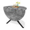 Joolihome Foldable Round Dining Table and 2 Chairs Set 6