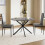 Joolihome Foldable Round Dining Table and 2 Chairs Set 1