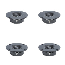4Pcs 4 Inch Tweeter Speaker 8 Ohm 30-60W HIFI Speaker Silk Film Dome Audio Treble Speaker for Family Horn Broadcasting
