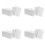 200 PCS Magic Sponge Eraser Sheets,Convex Point Melamine Sheets,Disposable Portable Magic Cleaning Eraser Thin Wipes 1