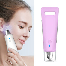Lisseur à rides pour les yeux, stylo de massage pour les yeux, appareil de beauté pour les yeux (violet)
