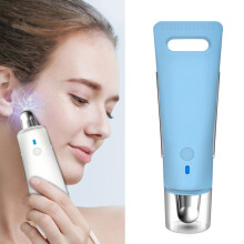 Lisseur à rides pour les yeux, stylo de massage pour les yeux, appareil de beauté pour les yeux (bleu)