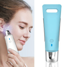 Lisseur à rides pour les yeux, stylo de massage pour les yeux, appareil de beauté pour les yeux (vert)