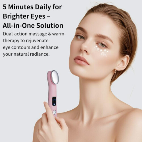 GLX-016 Hot Compress Eye Massager (White) 2