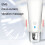 Oogrimpelijzer/oogmassager (roze rood) 4