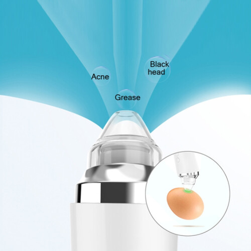 Home Beauty Device: WiFi-enabled Electric Blackhead Remover (White) 2