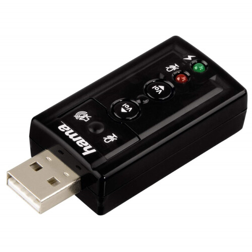 Hama USB-Soundkarte 7.1 Surround 1