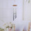 Windspiel mit 6 Metallrohren Silver 4