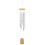 Windspiel mit 6 Metallrohren Silver 5