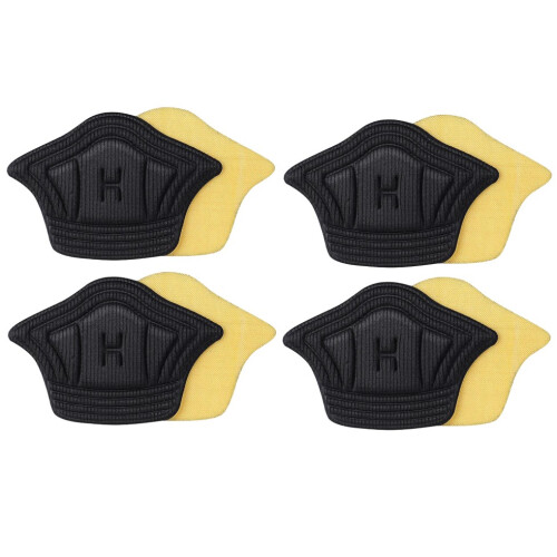 Fersenschutz / Schuheinlagen selbstklebend Schwarz 4Pair