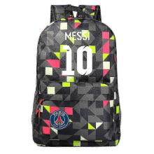 2025 Messi Football Superstar Backpack - Children's School Laptop Bag, Unisex for Teenagers and Boys - Travel Backpack, Student Handbag 1