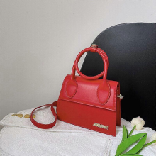New stylish women's shoulder/crossbody bag, red