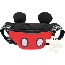 Borsa a tracolla per bambini con simpatico cartone animato, portafoglio/borsa a mano in tela per ragazzi