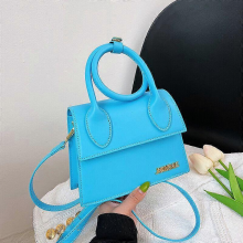 New stylish women's shoulder/crossbody bag, sky blue