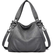 Borsa a tracolla da donna, borsa a mano da donna, grande, borsa a mano da donna in vera pelle