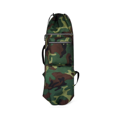 Skateboard bag, waterproof skateboard backpack with adjustable shoulder strap, suitable for E-type skateboards. 1