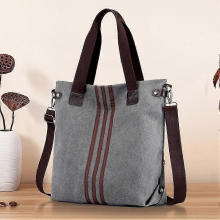 Stylish zippered women's shoulder bag, multi-functional tote bag with shoulder strap, suitable for outdoor travel, brown.