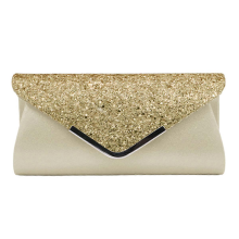 Women's sequined evening bag, wedding party handbag