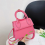 Nuova borsa a tracolla/spalla da donna alla moda, rosa 1