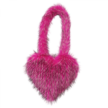Large fluffy tote bag, cute fluffy bag, women's and girls' faux fur shoulder bag, suitable for autumn and winter, color: 14