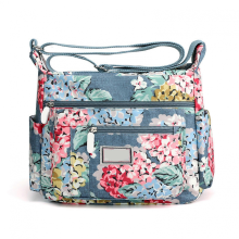 Waterproof Oxford cloth women's casual canvas bag, shoulder bag, waterproof nylon printed shoulder/crossbody bag