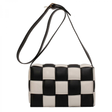 Strick-Umhängetasche für Damen, Modell 2025, Strick-Schultertasche, Strick-Geldbörse, Messenger Bag (verschiedene Farben)