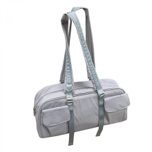 Stylish women's handbag, large capacity, travel shoulder bag, casual crossbody bag, suitable for all occasions. Apricot/Grey