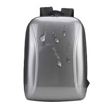 A hard-sided backpack/shoulder bag/handbag suitable for Air 3/Air 3S/RC 2/N3, for storing accessories, metallic gray.