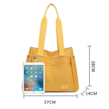 Borsa da viaggio multifunzionale da donna, borsa per la spesa, regalo di San Valentino, grigia