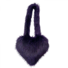 Grande borsa morbida, graziosa borsa morbida, borsa a tracolla in pelliccia sintetica da donna e da ragazza, colori autunnali e invernali 5