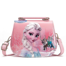 Frozen 2 Elsa Princess Children's Toy Shoulder Bag Handbag Shopping Bag Gift Pink