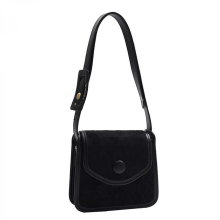 Piccola borsa a mano/borsa a tracolla/borsa a tracolla vintage in PU per donna, marrone o nera.