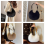 Elegante e morbida borsa a tracolla a forma di mezzaluna, soffice, capiente e casual, nera. 4